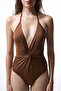 Brown Tricia Monokini - 2