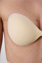 Beige Thin Non-Padded Silicone Bra - 5