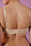 Rose Form Enhancing Nude Bra - 4