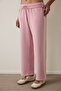 Lila Silky Feel Normal Waist Parted Sweatpants