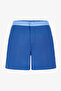 Men's Blue Thin Binding Swim Shorts - 4