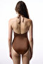 Brown Tricia Monokini - 3