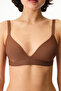 Traceless Brown Triangle Bonding Pad Bra - 3