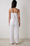Bridal Delicate Satin Pants Pajama Bottoms - 4