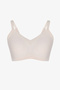 Ecru Invisible Form Removable Padded Bra - 5