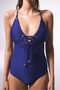 Navy Blue Talita Swimsuit - 3