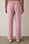 Lila Silky Feel Normal Waist Parted Sweatpants - 3