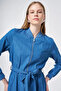 Relaxed Fit Washable Tunic Blue - 6