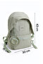 Hat Charmlı Backpack Gray - 8