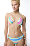 Donna Striped Brazilian Bikini Bottom - 4