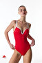 Red Beluga Push up Swimsuit