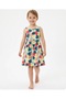 6/9 Years Old Girl's Dress Printed Suspender Bow Dress Summer Wear - 2
