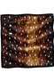 Ceylan Pattern Brown-Taba Soft Bandana Scarf 50X50 cm - 6