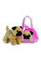 Peek a Boo Pug Plush 20 cm - 2