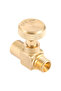 1/4" Female NPT X 1/4" Male NPT Heavy Duty Brass High Pressure Propane LPG Gas Flow Control Needle V - 6