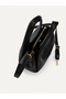 Rika Zipper Detailed Black Daily Use Women's Hand and Shoulder Bag - 7
