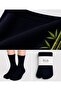 Women's Tabi Flip-Flop Bamboo Navy Blue Socks - 4