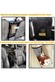 black Pet Car Barrier Dog Car Barrier with Automatic Safety Mesh Storage Bag Pet Barrier Guard Back - 5