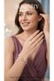 Silver Color Steel Plated Bracelet with Ribbon - 3