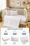 Baby Cotton Waffle Pike Sheet Set Set of 4 - 2