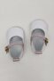 Luna Genuine Leather Baby Girl Ballerinas White Pearlescent - 3