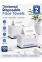 Disposable Facial Towels – Soft Thickened Dry & Wet Face Cleansing Towels