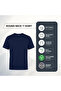 Round Neck Tshirt for Men – 100% Combed Cotton, Comfort Fit Casual T-Shirt, Navy, 1 Piece - 7