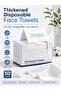 Disposable Facial Towels – Soft Thickened Dry & Wet Face Cleansing Towels