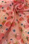 Girl's Pink Strawberry Themed Cotton Children's Scarf 80*80cm - 3
