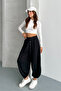 Women's Loose Shalwar Trousers Comfortable Fit - 8
