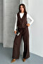 Women's Vest Set Top and Bottom Set - 6