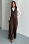 Women's Vest Set Top and Bottom Set - 5