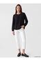 Tie Collar Embroidered Blouse (W6) - 2