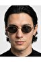 Belen Oval Gold Frame Sunglasses 52 Ekartman Unisex (Limited Stock) - 2