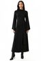 Beli Tie Detail A-Line Maxi Sandy Dress