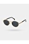 Belen Oval Gold Frame Sunglasses 52 Ekartman Unisex (Limited Stock)