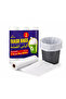 Trash Bags for Small Bins | 30 Count in 3 Rolls | 46 x 52 cm Garbage Bags | Heavy Duty Waste Bin Liners for Kitchen Bathroom Office
