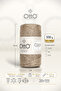 Coco • Beige • 5-Pack × 100 Gr / 125 m • 2 mm • Glittery, Cotton Thread • Bag, Accessories - 2