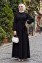 Alser Belted Dress 1468 - Black - 2