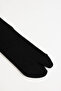 Socks 2501 - Black Women's Socks Above Ankle with Flip Flop Design - 4