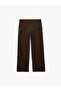 Pocketed Viscose Blend Pleated Fabric Trousers - 5