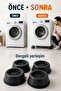 Gray White Goods Booster 8-Piece Washing Machine Dishwasher Refrigerator Anti-Vibration - 6