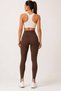 Women's Shaping / Sculpting Leggings - Diving Fabric, High Waist Fit Look - 3