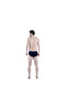 Men's Brief 3PCS – 100% Combed Cotton Comfort Fit, Black/Grey/Blue - 7