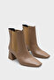 Pointed Toe Side Elastic Women's Boots