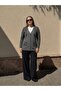 Silvery Leopard Print Classic Buttoned Jacket - 2