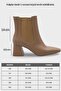 Pointed Toe Side Elastic Women's Boots - 6