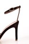 Brown Stone Heeled Sandals 25056 - 4