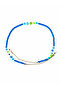 Fimo Blue Evil Eye Bead Glasses Chain - Necklace - Bracelet - 6