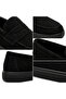 Ba0580 Laceless Belted High Suede Black Sole Men's Shoes - 6